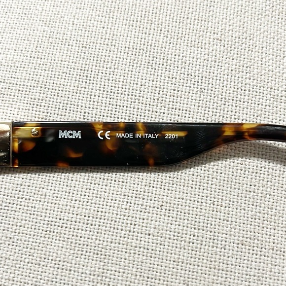 MCM Butterfly Sunglasses with Gradient Grey Lenses, Brown/Tortoise, NWT main image 5